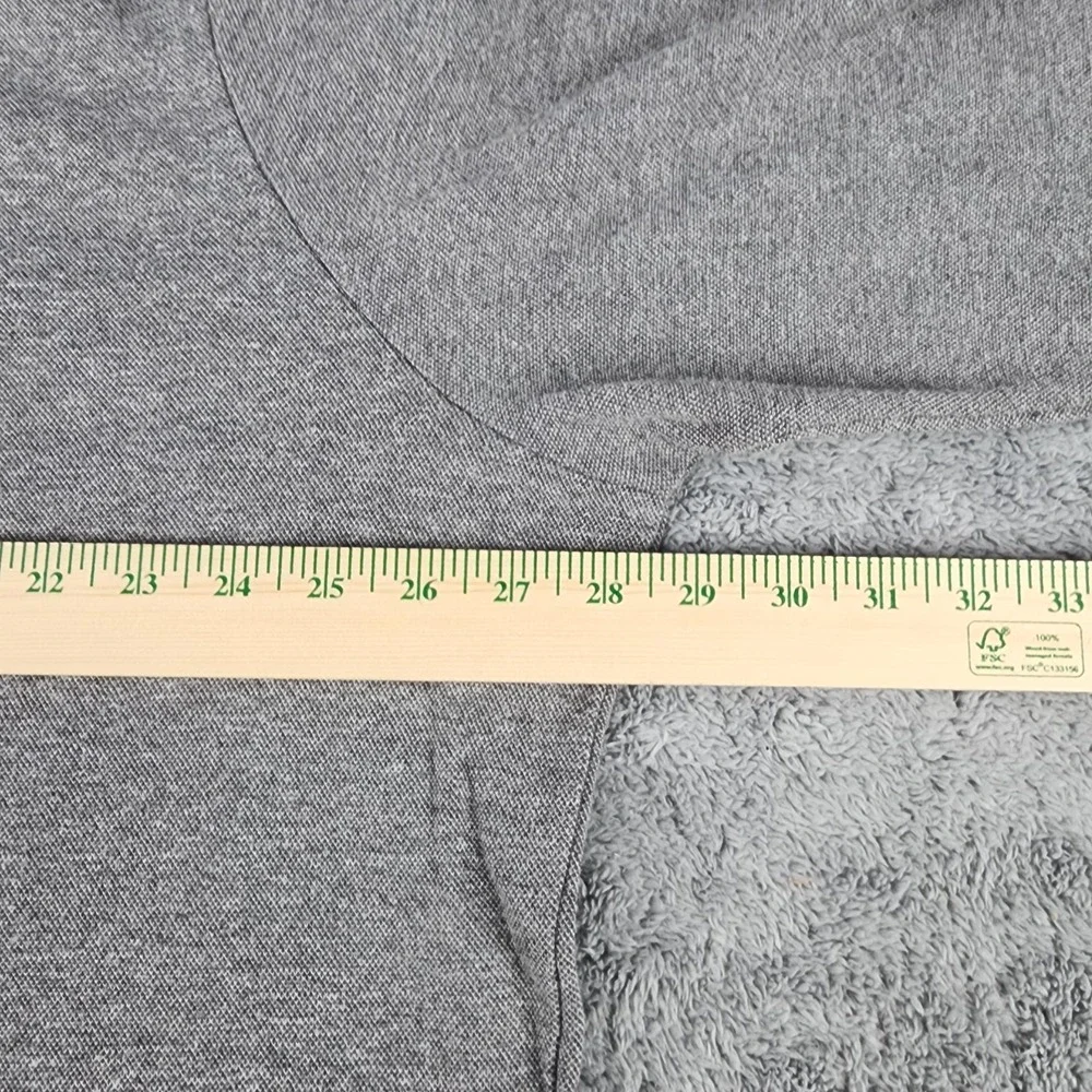 Polo Ralph Lauren Sweatshirt‎ Mens XXL Gray Pullover 1/4 Zip Mock Neck Pony